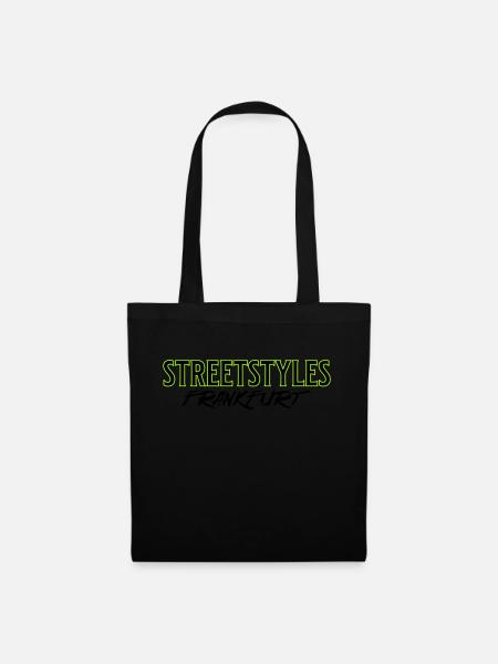 Streetstylz Frankfurt - Stoffbeutel - Schwarz