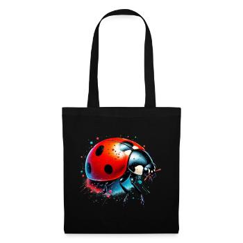 Coccinelle - Sac en tissu - noir - Devant