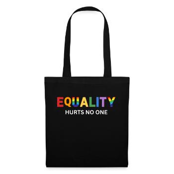 Equality Hurts No One LGBT Equality Gay Pride - Sac en tissu - noir - Devant