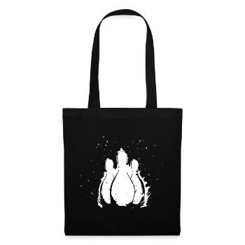 Bowling - Sac en tissu - noir - Devant