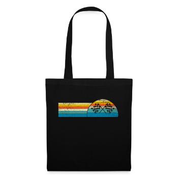 Race Flag Flag Symbol Icon Voitures Illustration - Tote Bag - black - Front