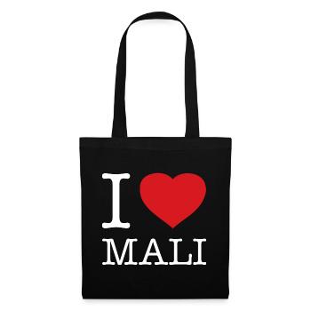 J’ADORE MALI - Sac en tissu - noir - Devant
