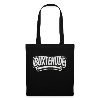 Buxtehude Niedersachsen - Stoffbeutel - Schwarz - Vorne
