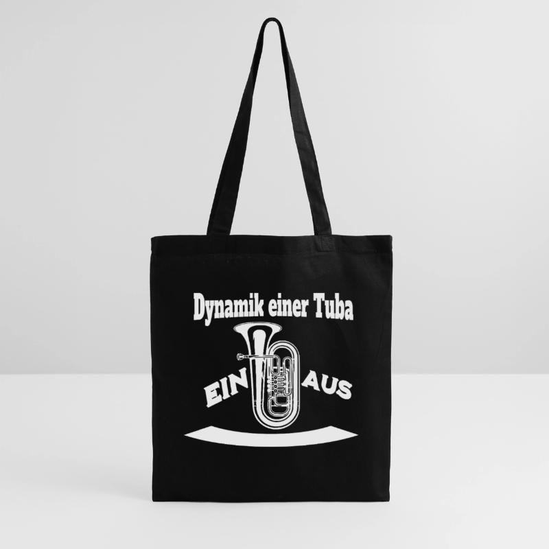 Dynamik einer Tuba - Ein oder Aus Stoffbeutel