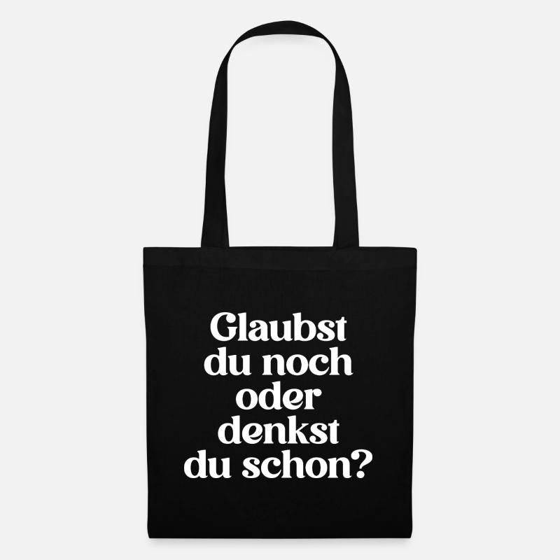 MUST HAVE STATEMENT FÜR ATHEISTEN - Stoffbeutel - Schwarz