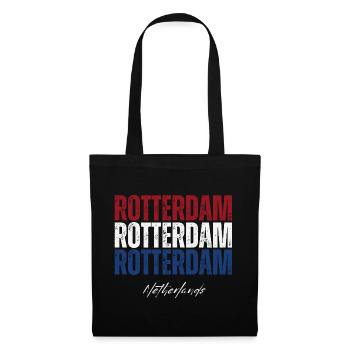 Rotterdam, Pays-Bas, fierté néerlandaise - Sac en tissu - noir - Devant