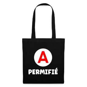 Driver's license humor - Tote Bag - black - Front
