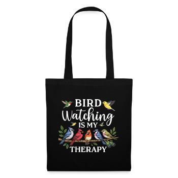 Bird Watching Birding Bird Watcher Bird Nerd - Tote Bag - black - Front