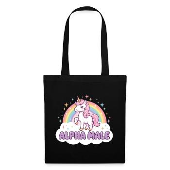 Funny Unicorn Shirt for Humor Fans - Tote Bag - black - Front