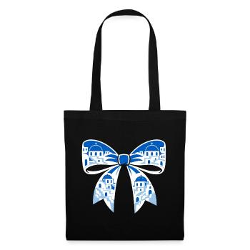 Boucle des vacances - Sac en tissu - noir - Devant