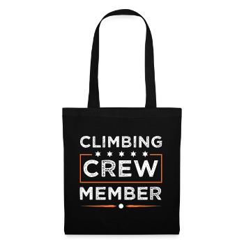 Climbing Crew - Stoffbeutel - Schwarz - Vorne