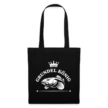 Grundel König - Stoffbeutel - Schwarz - Vorne