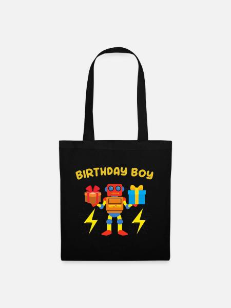 Birthday Boy - Stoffbeutel - Schwarz