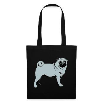 Carlin - Sac en tissu - noir - Devant