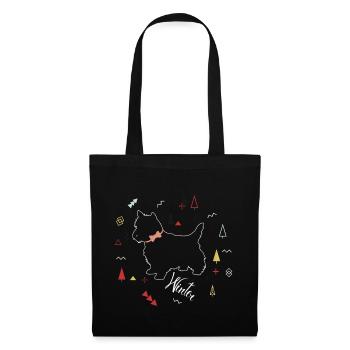 WINTER DOG COLLECTION - Sac en tissu - noir - Devant