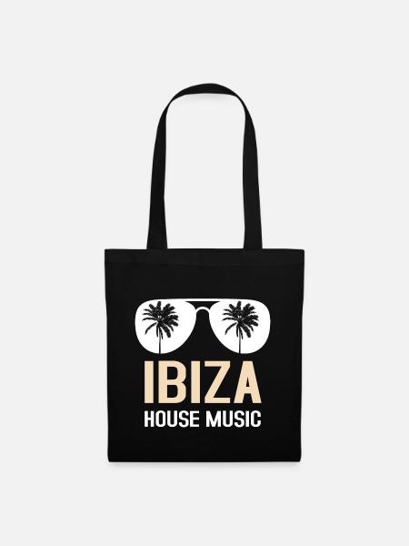Ibiza Festival - Stoffbeutel - Schwarz