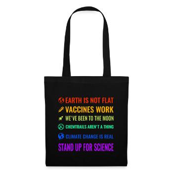 Chandail de Stand Up For Science - Sac en tissu - noir - Devant