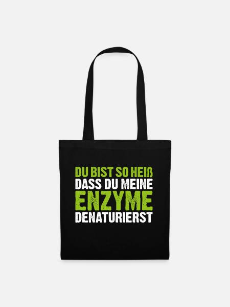 Biochemie Biologie Biochemiker Chemie Geschenk - Stoffbeutel - Schwarz
