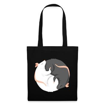 Rat gift rats - Tote Bag - black - Front