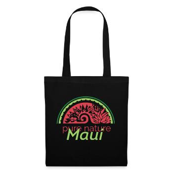 Nature Maui Symbole Melon Fruit Fruits Hawaii - Sac en tissu - noir - Devant