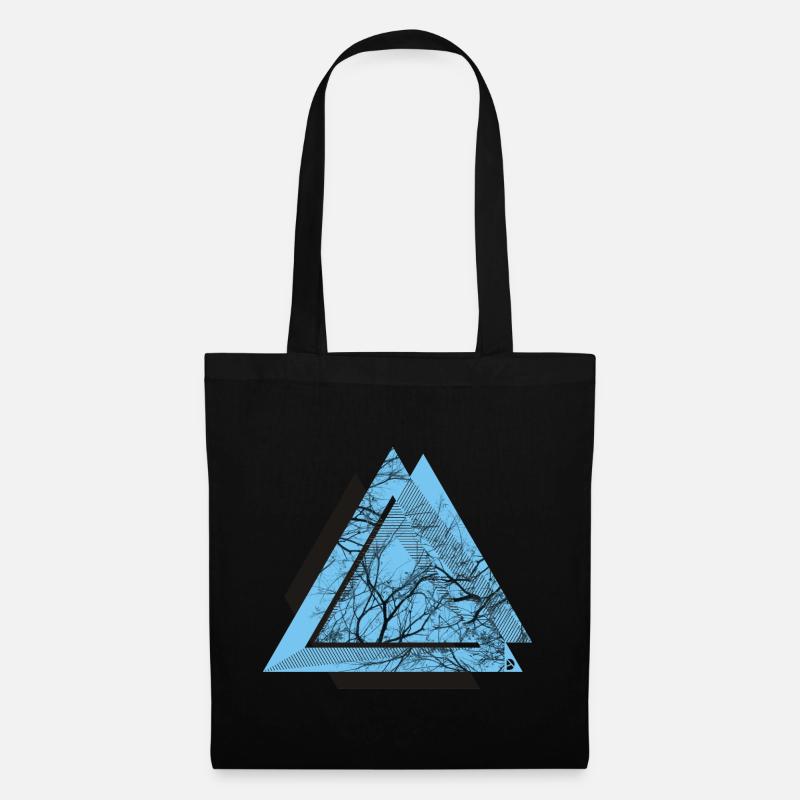 AD Triangle Black - Sac en tissu - noir