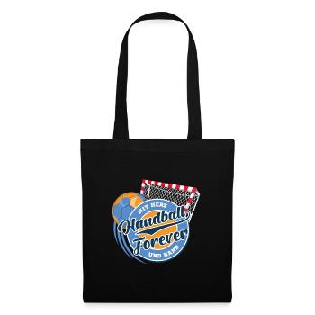 Le handball pour toujours - Sac en tissu - noir - Devant