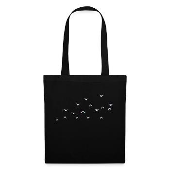 Bird flight south gift idea - Tote Bag - black - Front