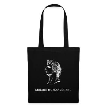l'erreur est un blanc humain - Sac en tissu - noir - Devant