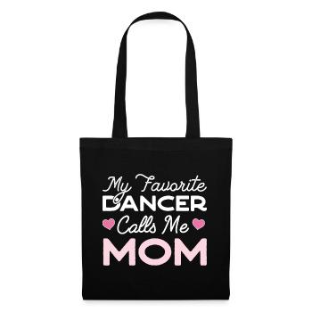 My Favorite Dancer Calls Me Mom - Stoffbeutel - Schwarz - Vorne