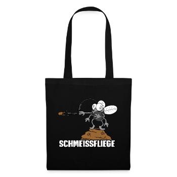 Schmeissfliege - Stoffbeutel - Schwarz - Vorne