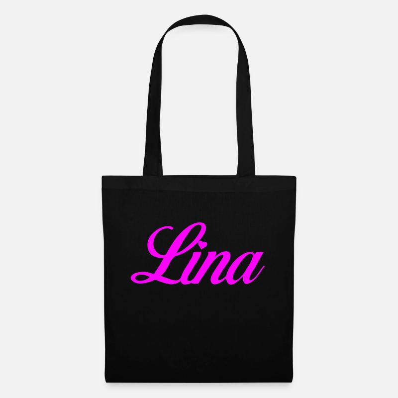 Lina - Stoffbeutel - Schwarz
