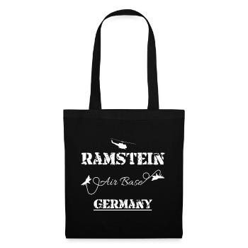 Army Ramstein Air Base Germany - Stoffbeutel - Schwarz - Vorne