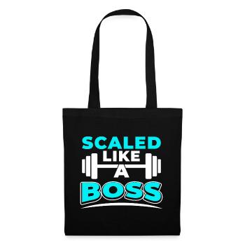 Balances comme un patron - Fitness - Sac en tissu - noir - Devant