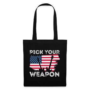 CHOISISSEZ VOTRE INSTRUMENT DE MUSIQUE DE GUITARE - Sac en tissu - noir - Devant