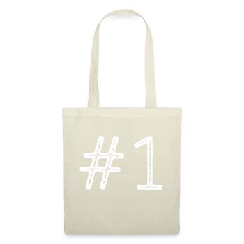 Gagnant de la première place numéro un - Sac en tissu - nature - Devant