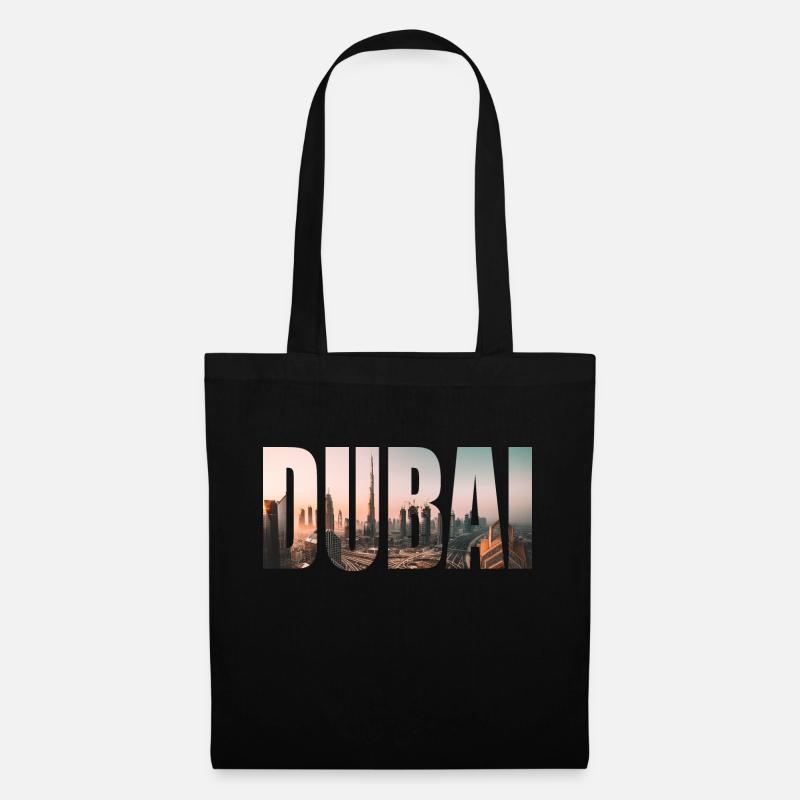 Dubaï - Sac en tissu - noir
