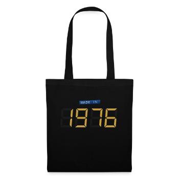 Made in 1976 - Sac en tissu - noir - Devant