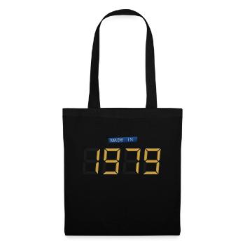 Made in 1979 - Sac en tissu - noir - Devant
