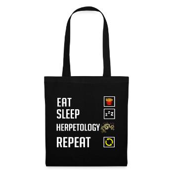 Herpetology Reptiles Herpetologist Lizards - Tote Bag - black - Front
