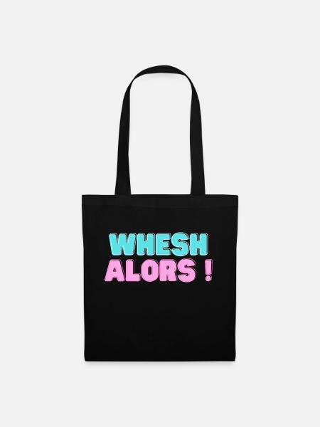 Whesh then! - Tote Bag - black