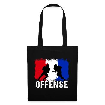 American Football France Offense - Tote Bag - black - Front