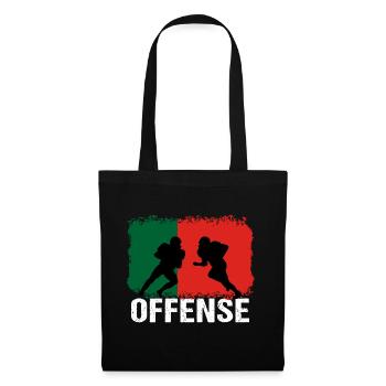 American Football Portugal Offense - Tote Bag - black - Front
