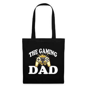 The Gaming Dad - Stoffbeutel - Schwarz - Vorne