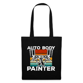 Auto-Karosserie-Lackierer Auto-Lackierer Auto-Lackierer - Stoffbeutel - Schwarz - Vorne