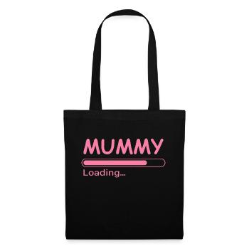 Mummy loading - Stoffbeutel - Schwarz - Vorne