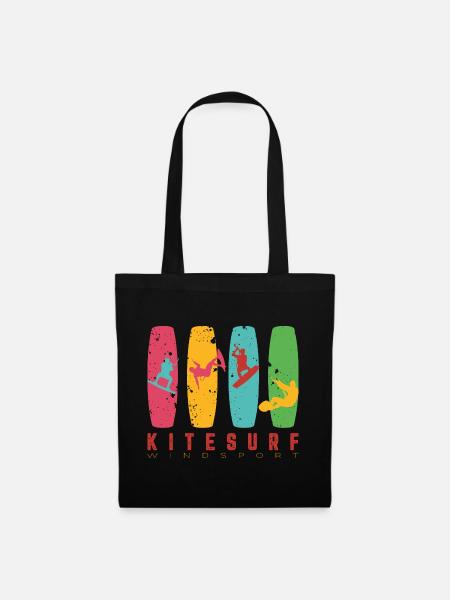 KITESURF 2023 - Sac en tissu - noir