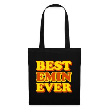 Emin First Name Funny Gift - Tote Bag - black - Front