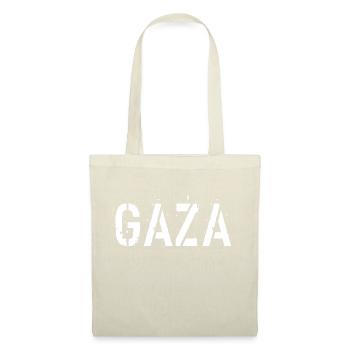 GAZA - Sac en tissu - nature - Devant