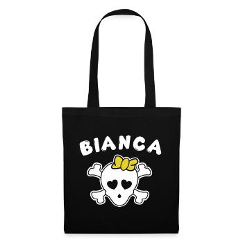 Pirate Bianca Design for Girls and Women - Tote Bag - black - Front