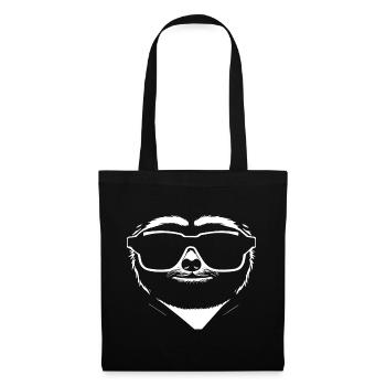 Paresseux Anime Paresseux Manga Paresseux Lunettes de soleil - Sac en tissu - noir - Devant
